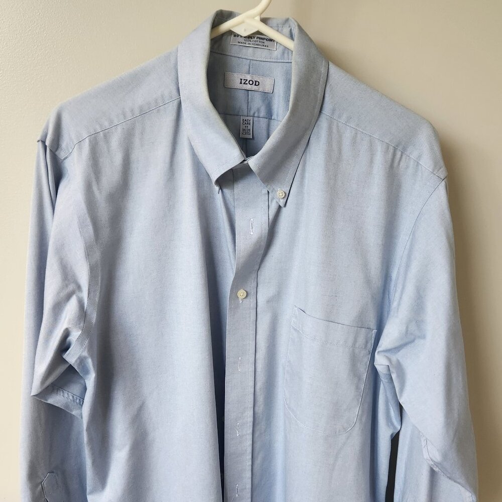 Like New XL IZOD Men's Button Down Shirt